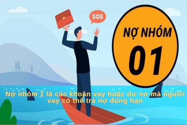 Nợ nhóm 1 là các khoản vay hoặc dư nợ mà người vay có thể trả nợ đúng hạn